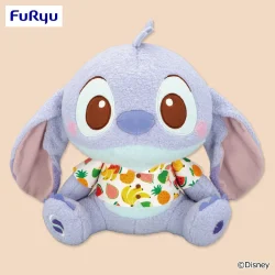 迪士尼 史迪奇 奶油短絨 夏威夷超大玩偶