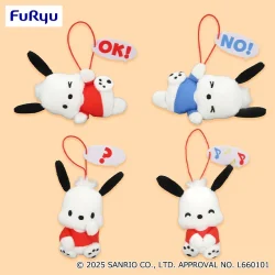 可愛滿分！Pochacco 小夥伴吊飾