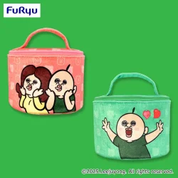 胖胖君的日常 圓型化妝包