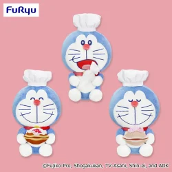 哆啦A夢 甜點師服裝絨毛玩偶