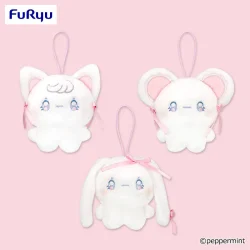 little fluffy friends ribbon girls 娃娃吊飾