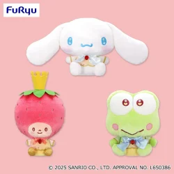 三麗鷗家族 草莓新聞50週年BIG絨毛玩偶①
