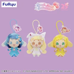 小魔女DoReMi×三麗鷗家族 吊飾～愛子・花ちゃん・桃子～