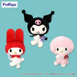 美樂蒂＆酷洛米 排排站！娃娃