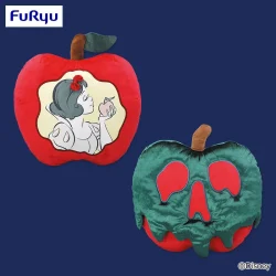 白雪公主 大顆蘋果抱枕