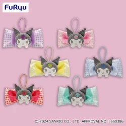 酷洛米 俏皮彩色蝴蝶結