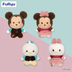 迪士尼 紅寶石&薄荷巧克力 毛絨吊飾