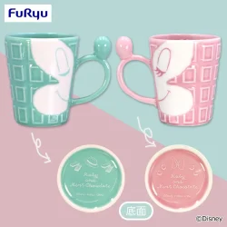 米奇＆米妮 紅寶石&薄荷巧克力 巧克力風雙人馬克杯