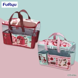 米奇＆米妮 紅寶石＆薄荷巧克力 大口袋籃子