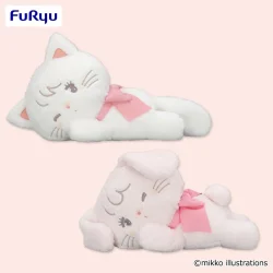 mikko characters 睡覺大抱枕玩偶～慕斯＆卡米～