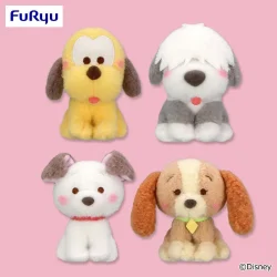 迪士尼角色 絲絨質感毛絨吊飾～蓬鬆狗狗系列～