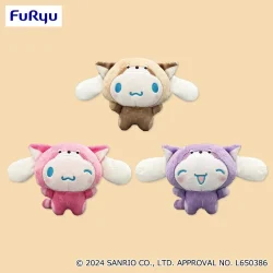 大耳狗 小熊貓造型布偶