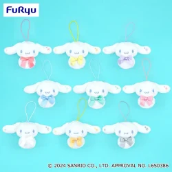 大耳狗 粉彩雪人造型吊飾