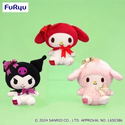 美樂蒂・酷洛米 緞帶抱枕娃娃