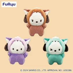 布丁狗 小熊貓睡衣造型玩偶