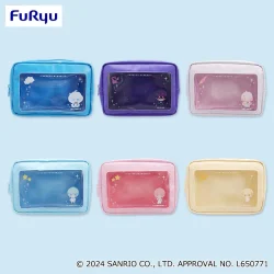 Fragarial Memories 透明窗口收納包～藍色花束～