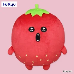 NAGANO角色 草莓可樂餅特大號絨毛玩偶