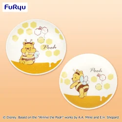 小熊維尼【FDT】飽飽蜜蜂樹樁餐盤組