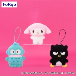 三麗鷗家族 輕柔絨毛徽章吊飾①