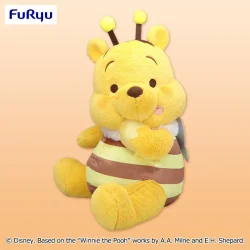 小熊維尼 【FDT】超大號滿足小蜜蜂絨毛玩偶