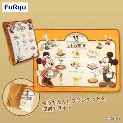 米奇與好朋友【FDT】懷舊復古喫茶 連盒毛毯