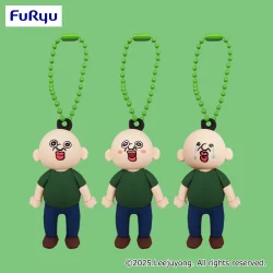 胖胖君的日常 各種表情立體橡膠吊飾