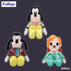 米奇與好朋友 彩繪玻璃風格萬聖節大型玩偶