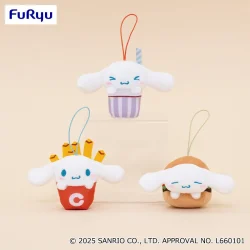 大耳狗 漢堡店造型吊飾