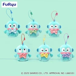 人魚漢頓 初始字母吊飾各種表情玩偶