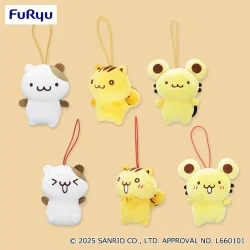 布丁狗 多變表情布丁隊娃娃吊飾