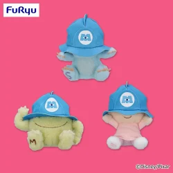 怪獸電力公司 軟綿綿毛絨 隱藏在安全帽裡的小掛飾