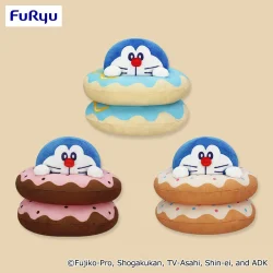 哆啦A夢 甜甜圈造型娃娃