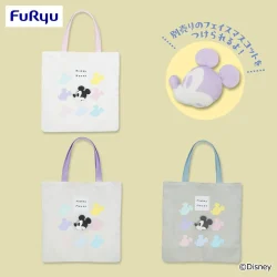 米奇造型臉部吊飾托特包