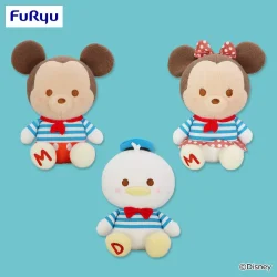 米奇＆好友 海洋風絨毛玩偶（大尺寸）