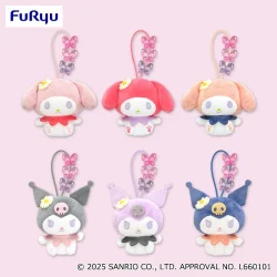 美樂蒂・酷洛米 花朵珠珠吊飾