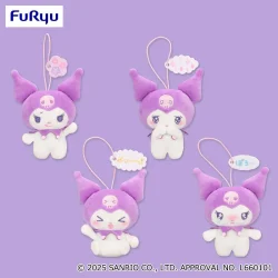 酷洛米 想傳達的情感吊飾～蠟筆紫～