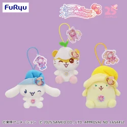 小魔女DoReMi×三麗鷗家族 吊飾～大耳狗・KOROKORO KURIRIN・布丁狗～