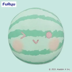 西瓜遊戲 三麗鷗設計監製 超大型絨毛玩偶～西瓜～