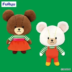 熊熊學園 復古女孩風大型玩偶