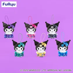 酷洛米 彩色和服吊飾娃娃