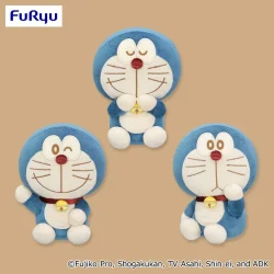 哆啦A夢 自然色絨毛娃娃