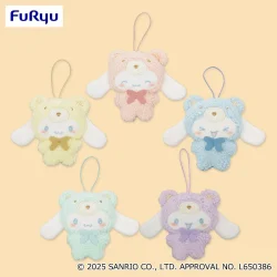 大耳狗 咖啡拉花熊吊飾