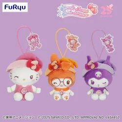 小魔女DoReMi×三麗鷗家族 造型吊飾～Hello Kitty・美樂蒂・酷洛米～