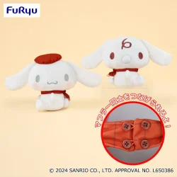 大耳狗 喜愛圍巾特大布偶