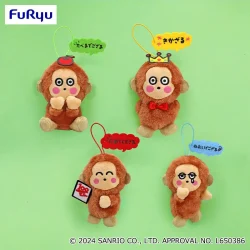 小猴子蒙奇奇 各種表情吊飾