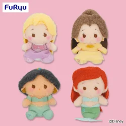 迪士尼公主 絨毛娃娃掛飾