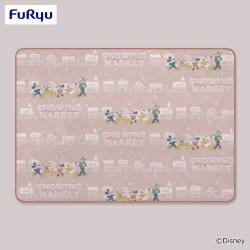 米奇與好朋友 雪中市集 大尺寸毛毯