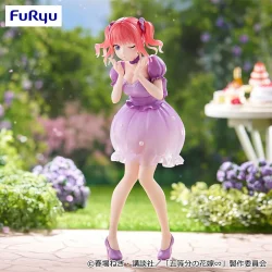 電視特別篇動畫「五等分的新娘∽」 Trio－Try－iT 景品模型－中野二乃・粉彩洋裝版