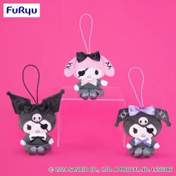 美樂蒂・酷洛米 愛心眼罩吊飾