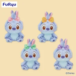 史迪奇 柔軟絨毛吊飾～兔耳結造型～